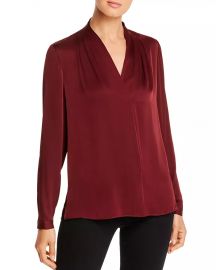 Kobi Halperin Nellie Silk-Blend Pleated Blouse - 100  Exclusive Women - Bloomingdale s at Bloomingdales